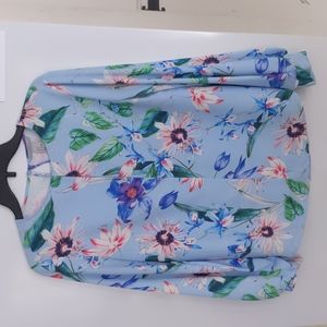H&M keyhole floral blouse, size 4